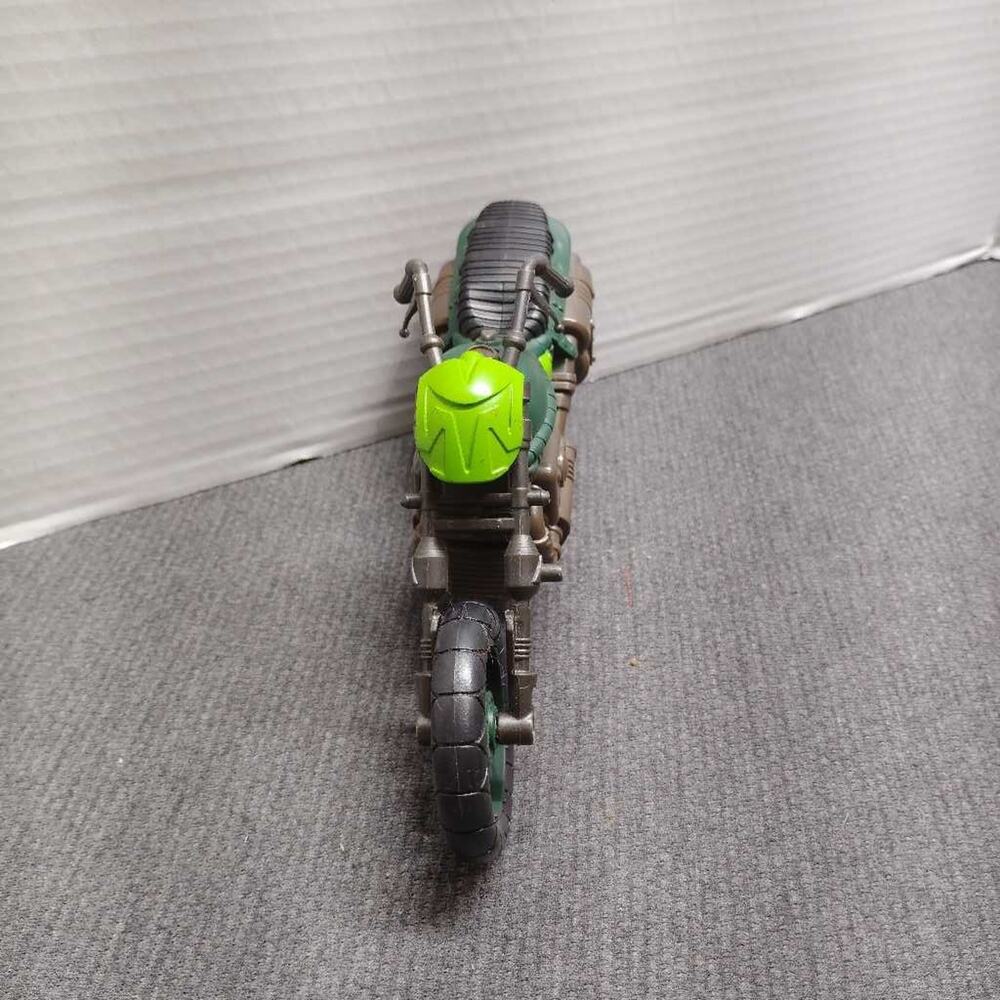 TMNT Motorcycle 2012 Viacom Toy Green Brown Ninja Turtles Bike